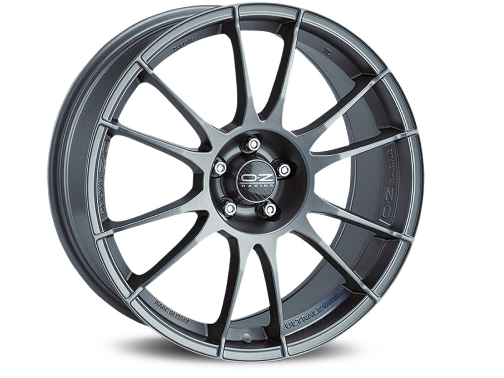 OZ Ultraleggera 18x8" 5x114.3 ET35, Flat Graphite Silver