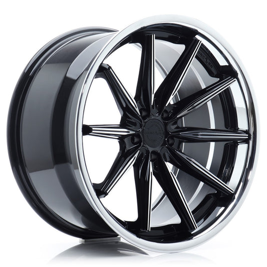 Concaver CVR8 21x11.5" (5 hole custom PCD) ET17-59, Black Diamond Cut