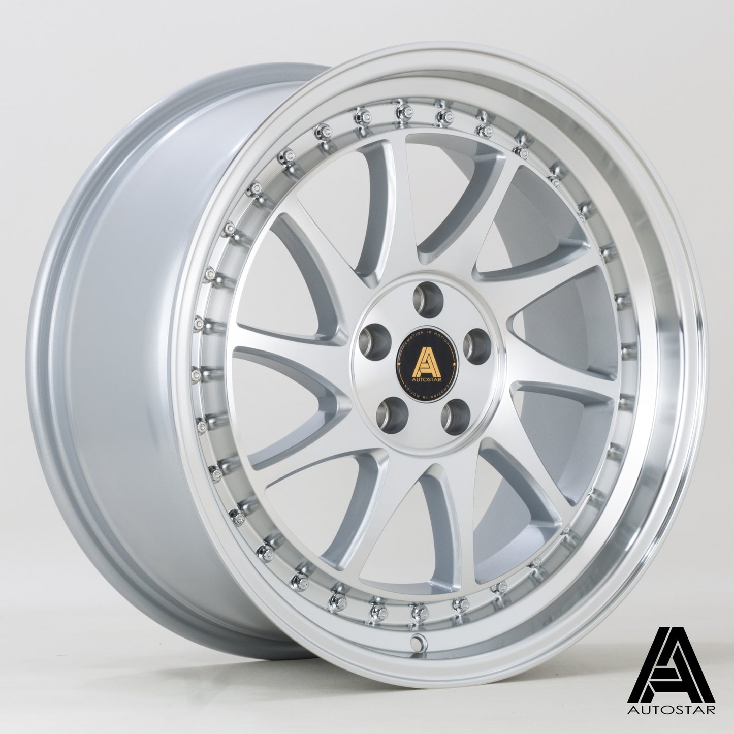 Autostar Vader 18x8.5" 5x100 ET35, Silver