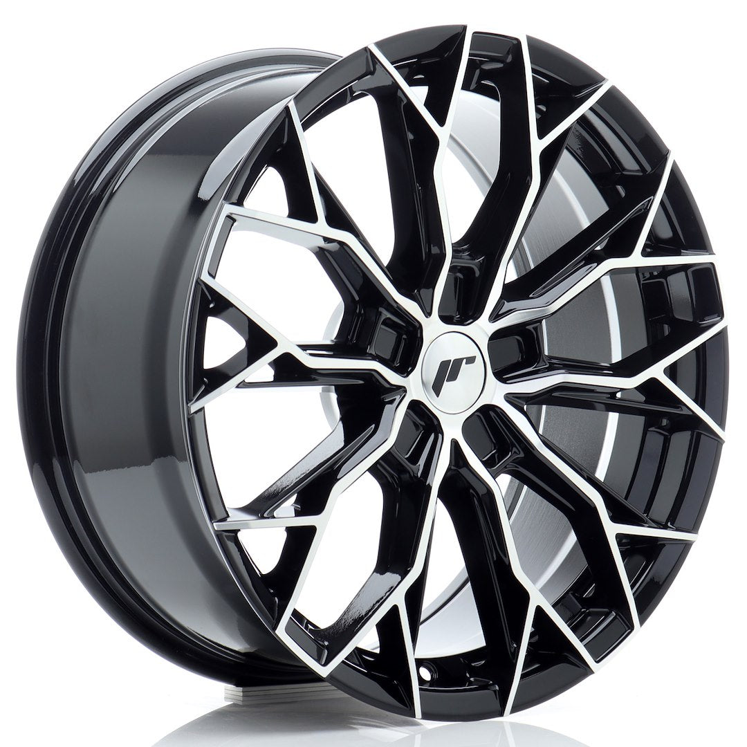 Japan Racing JR-49 18x8" (5 hole custom PCD) ET20-42, Machined Black