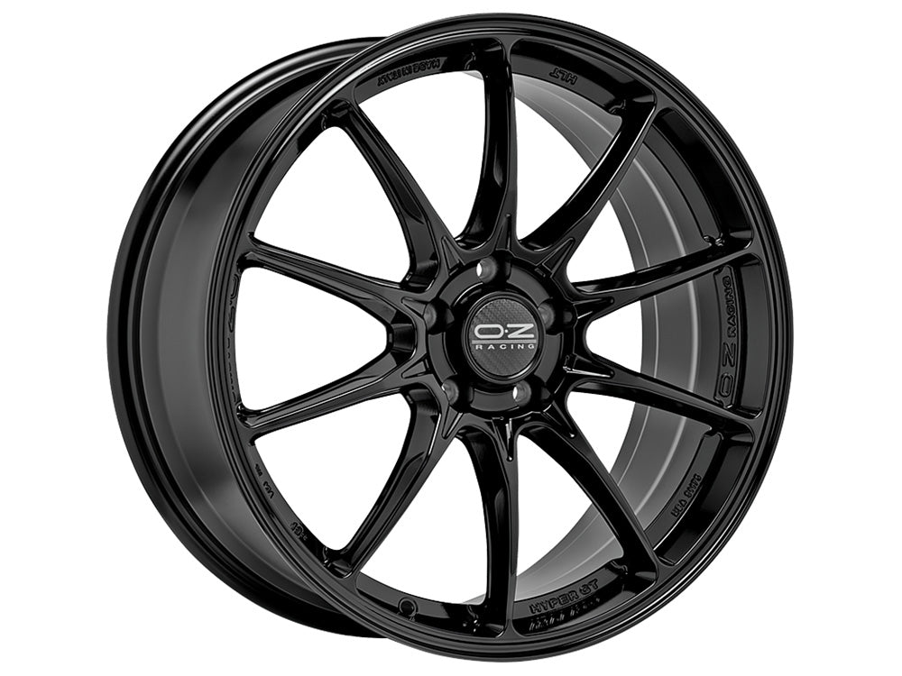 OZ Hyper GT HLT 17x7.5" 5x114.3 ET45, Gloss Black