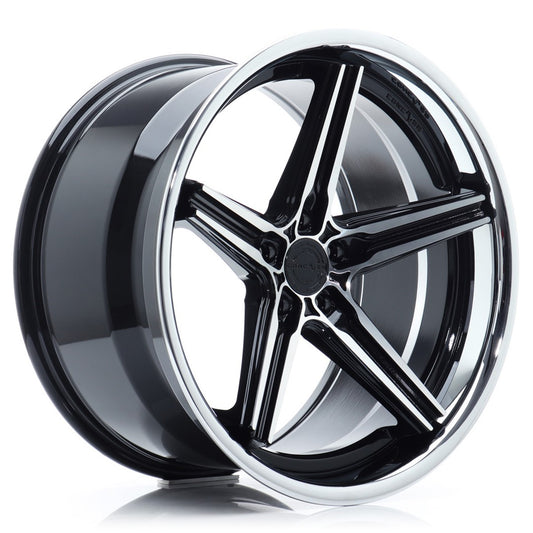 Concaver CVR9 20x9" (5 hole custom PCD) ET20-35, Black Diamond Cut