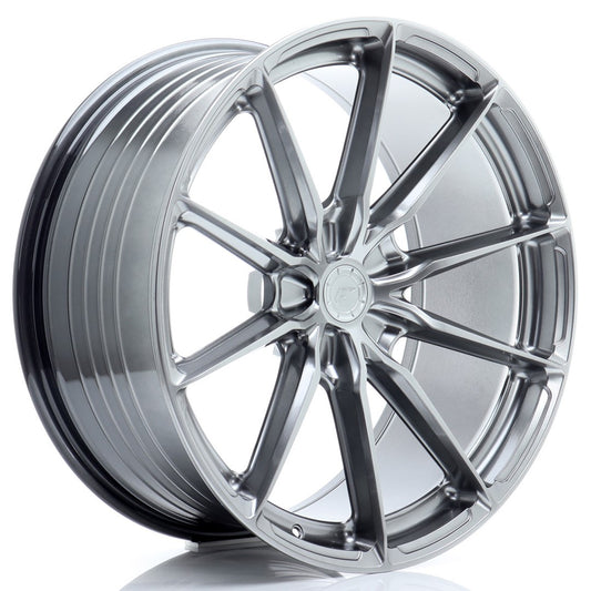 Japan Racing JR-37 Extreme Concave 21x10.5" (5 hole custom PCD) ET10-46, Hyper Black
