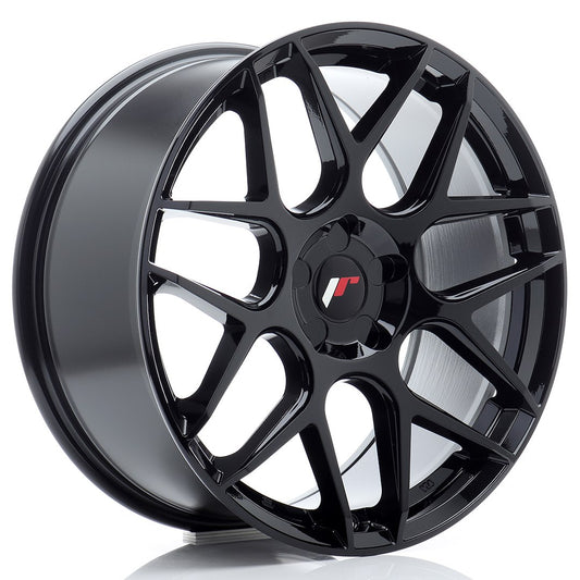 Japan Racing JR-18 19x8.5" (5 hole custom PCD) ET20-45, Gloss Black