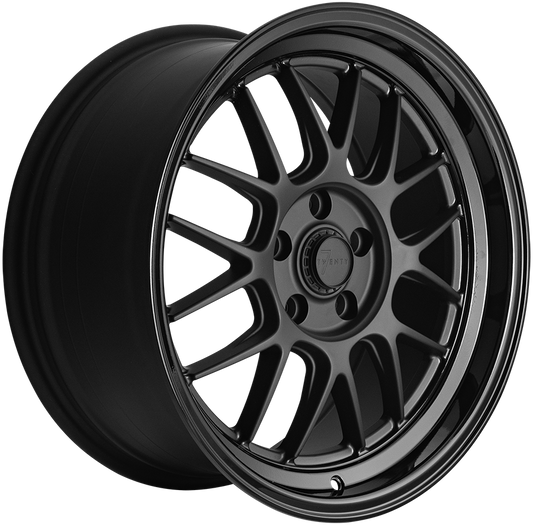 7Twenty Style57 18x8.5" 5x112 ET35, Black on Black