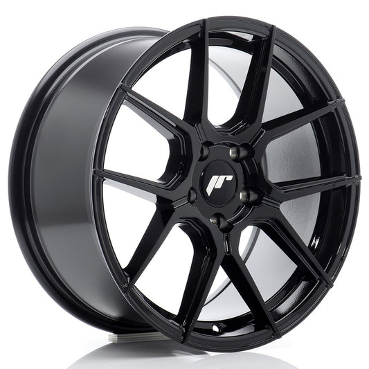 Japan Racing JR-30 17x8" 5x100 ET40, Gloss Black