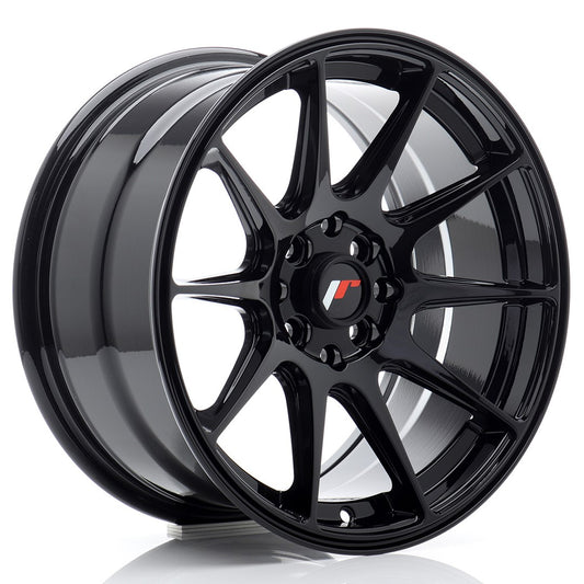 Japan Racing JR-11 16x8" 5x100/114.3 ET25, Gloss Black