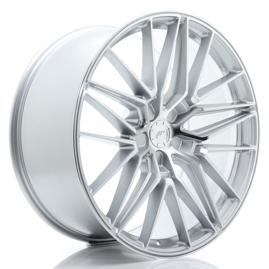 Japan Racing JR-38 22x9.5" (5 hole custom PCD) ET0-35, Machined Silver