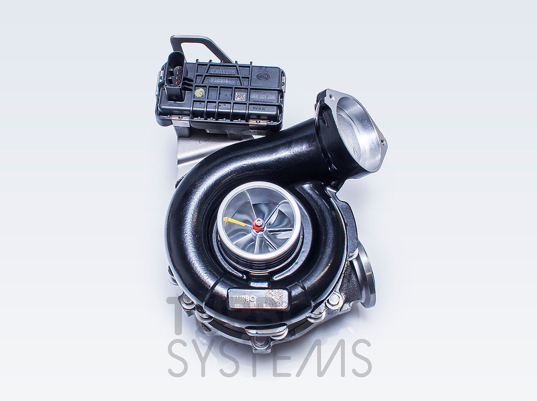 TURBO COMPRESSORE TURBINA MAGGIORATA TURBOSYSTEM BMW M57N2 E90 E91 E92 E93 E60 E61 E65 E66 X5 X6 330D 330XD