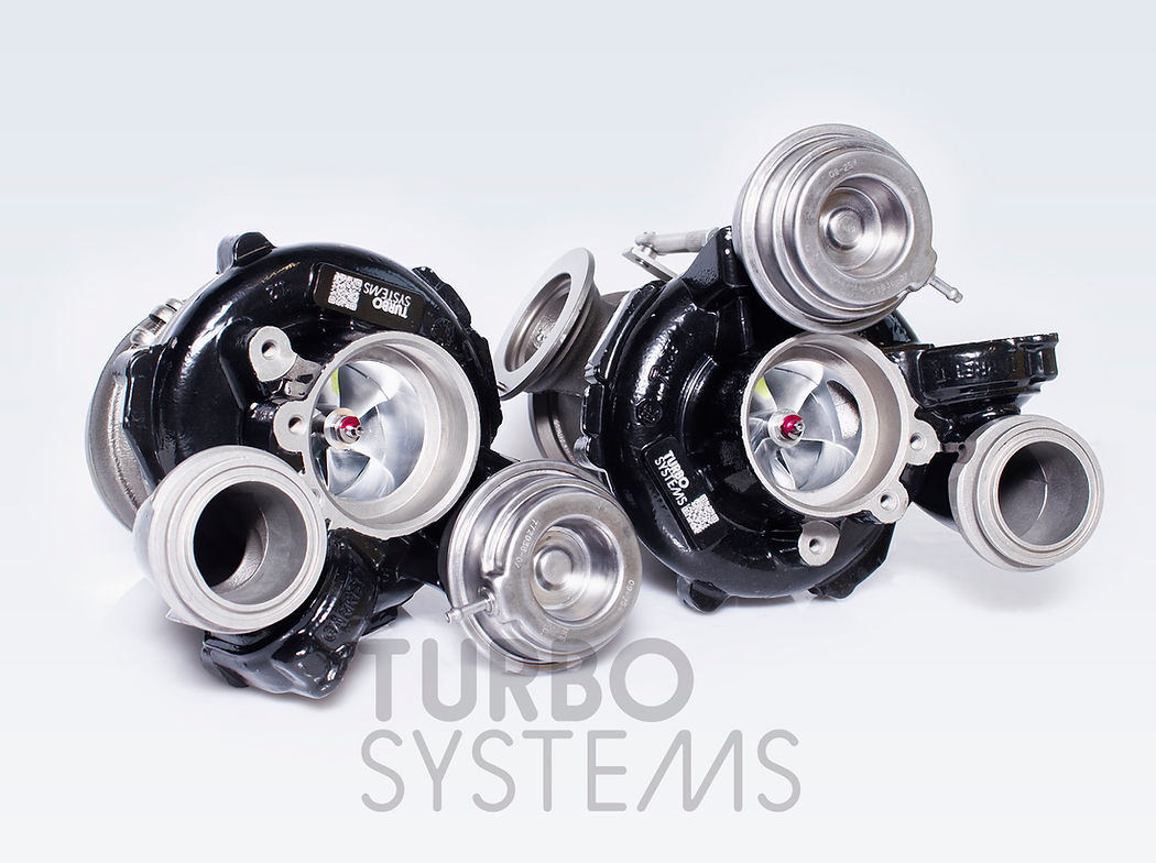 TURBO COMPRESSORE TURBINA MAGGIORATA TURBOSYSTEM BMW N63B44 (N63TU) F07 F10 F11 F12 F13 F01 F02 F03 F04 E70 E71 E72 550i 650i 750i ( x5 xdrive )