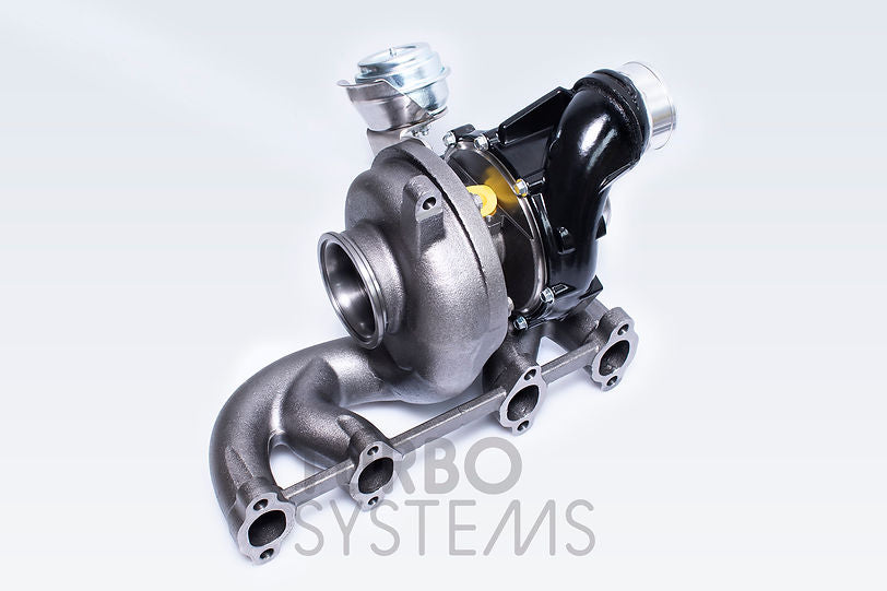 Turbocompressore TURBINA MAGGIORATA TURBOSYSTEM per motori trasversali Audi / Skoda / VW 1.9 TDI.