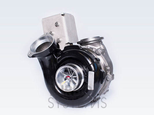 TURBO COMPRESSORE TURBINA MAGGIORATA TURBOSYSTEM BMW per NISSAN PATROL Custom upgrade M57N2