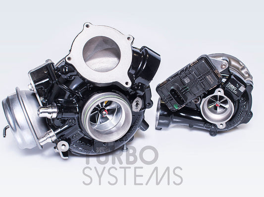 TURBO COMPRESSORE TURBINA MAGGIORATA TURBOSYSTEM BMW N57D30 335D F30 F31 F34 F32 F33 F36  F07 F10 F11 F06 F12 F13 F01 F25 F26 F15 F16