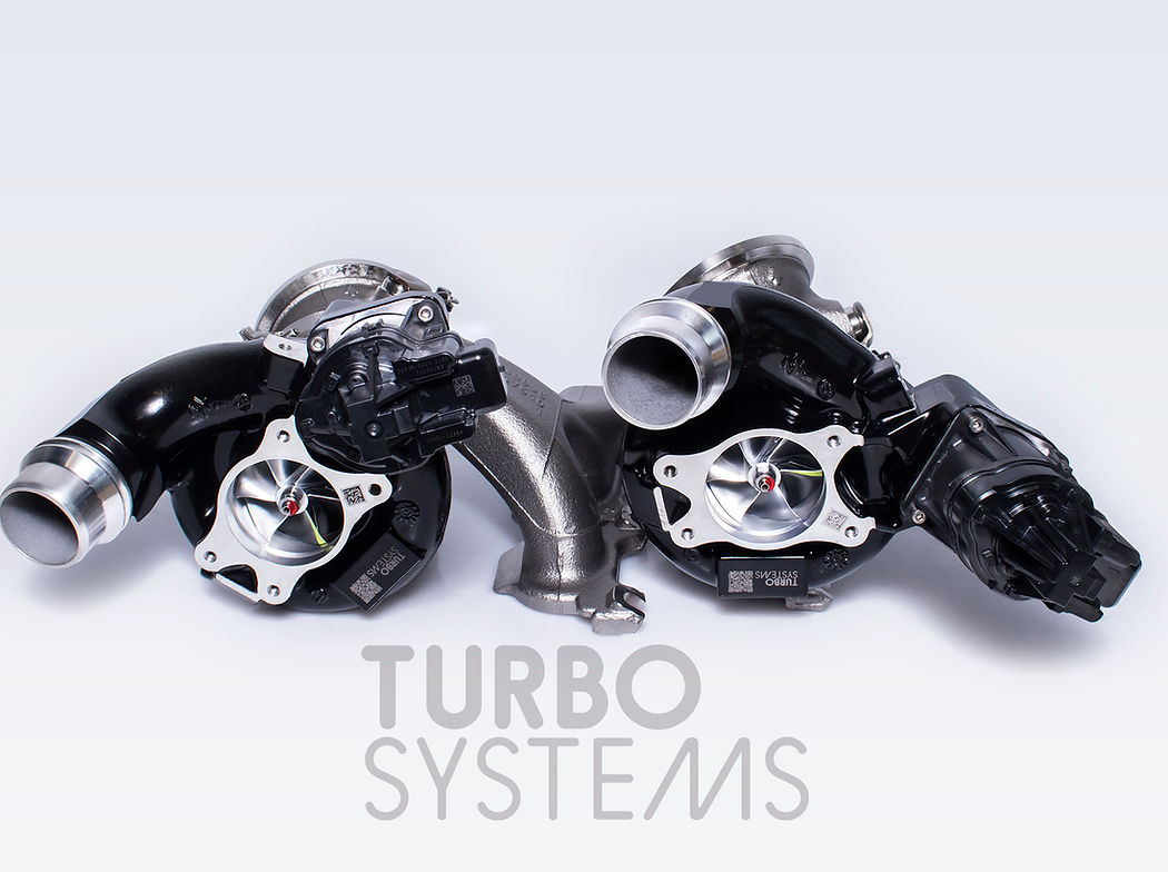 TURBO COMPRESSORE TURBINA MAGGIORATA TURBOSYSTEM BMW S58 M2 (G87)  BMW M2 CS (G87) BMW M3 (G80) BMW M3 (G81) BMW M4 (G82) BMW M4 (G83) BMW X3 M (F97) BMW X4 M (F98)