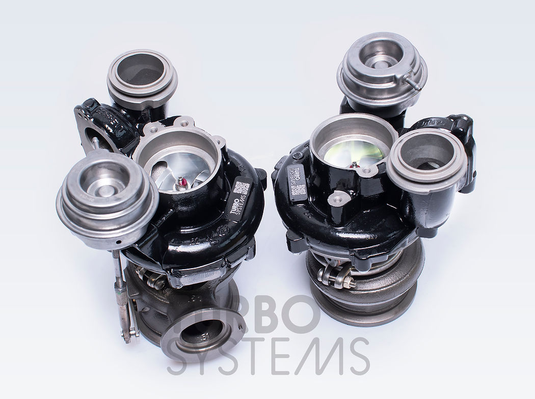 TURBO COMPRESSORE TURBINA MAGGIORATA TURBOSYSTEM BMW N63B44 (N63TU) F07 F10 F11 F12 F13 F01 F02 F03 F04 E70 E71 E72 550i 650i 750i ( x5 xdrive )