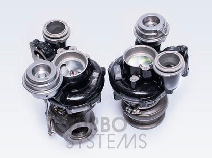 TURBO COMPRESSORE TURBINA MAGGIORATA TURBOSYSTEM BMW N63B44 (N63TU) F07 F10 F11 F12 F13 F01 F02 F03 F04 E70 E71 E72 550i 650i 750i ( x5 xdrive )