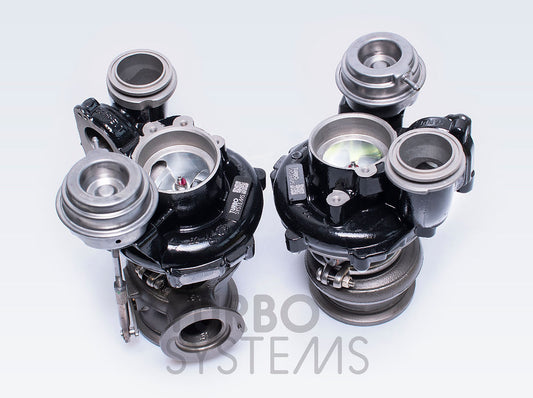 TURBO COMPRESSORE TURBINA MAGGIORATA TURBOSYSTEM BMW N63B44 (N63TU) F07 F10 F11 F12 F13 F01 F02 F03 F04 E70 E71 E72 550i 650i 750i ( x5 xdrive )