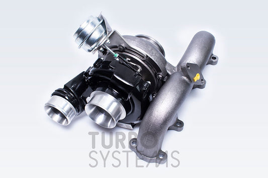 Turbocompressore TURBINA MAGGIORATA TURBOSYSTEM per motori trasversali Audi / Skoda / VW 1.9 TDI.