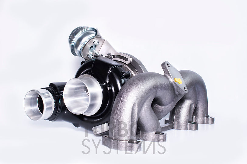 Turbocompressore TURBINA MAGGIORATA TURBOSYSTEM per motori trasversali Audi / Skoda / VW 1.9 TDI.