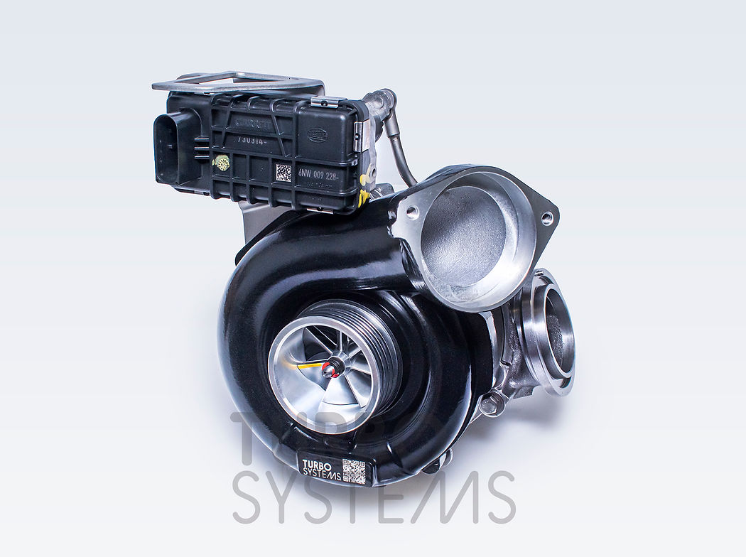 TURBO COMPRESSORE TURBINA MAGGIORATA TURBOSYSTEM BMW M57N2 E90 E91 E92 E93 E60 E61 E65 E66 X5 X6 330D 330XD