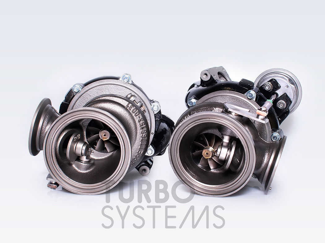 TURBO COMPRESSORE TURBINA MAGGIORATA TURBOSYSTEM BMW N63B44 (N63TU) F07 F10 F11 F12 F13 F01 F02 F03 F04 E70 E71 E72 550i 650i 750i ( x5 xdrive )