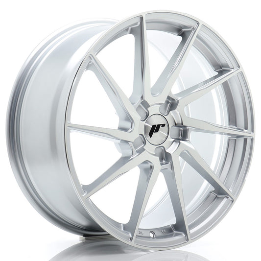 Japan Racing JR-36 19x8" (5 hole custom PCD) ET20-40, Silver