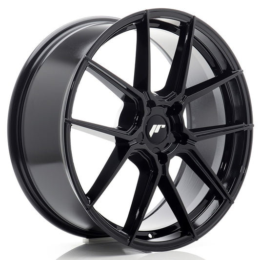 Japan Racing JR-30 20x8.5" (5 hole custom PCD) ET20-45, Gloss Black