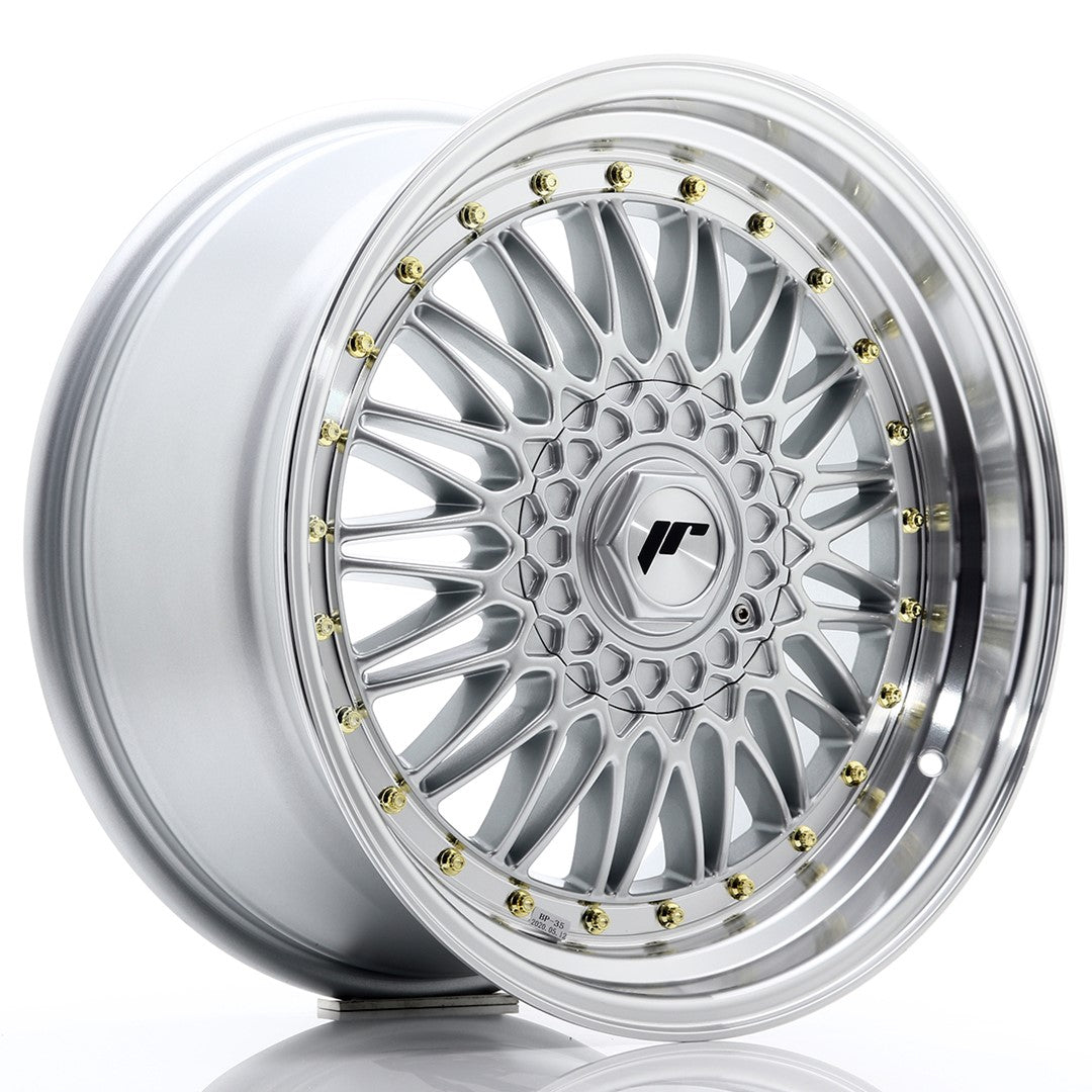Japan Racing JR-9 18x9" (4 & 5 hole custom PCD) ET20-40, Silver