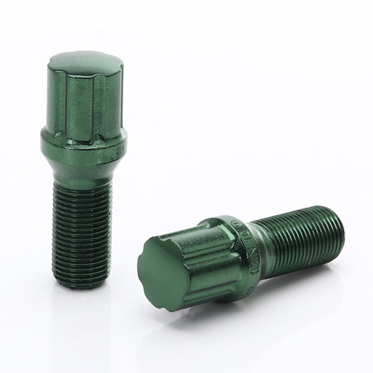 Green JB1 Wheel Bolts M12x1.25 (Pack of 20)