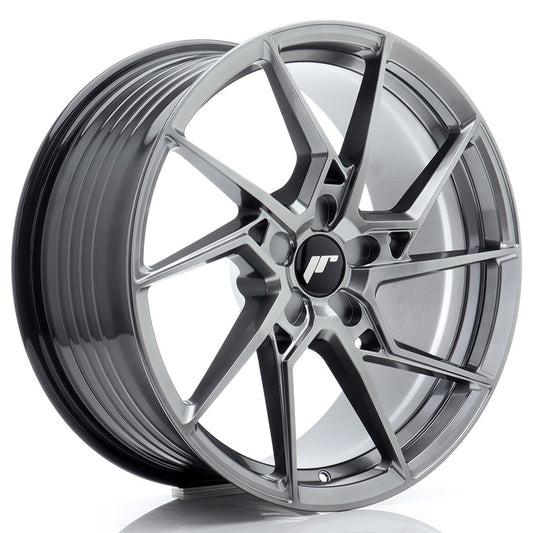Japan Racing JR-33 19x8.5" (5 hole custom PCD) ET20-45, Hyper Black