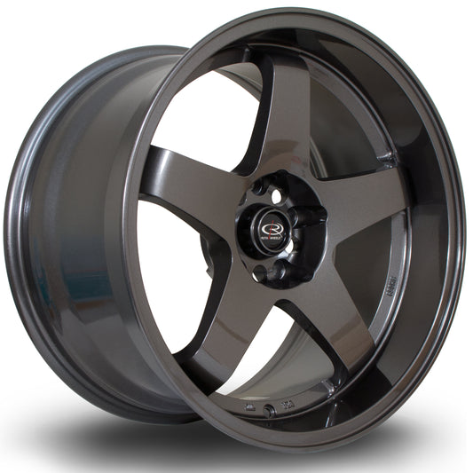 Rota GTR-D 18x9.5" 5x114.3 ET25, Gunmetal