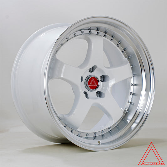 Autostar GT5R 19x10.5" 5x114.3 ET22, White