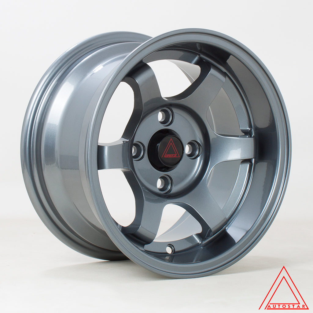 Autostar Roku 13x7" 4x101.6 ET0, Gunmetal
