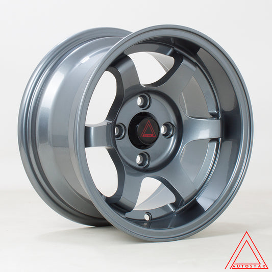 Autostar Roku 13x7" 4x101.6 ET0, Gunmetal