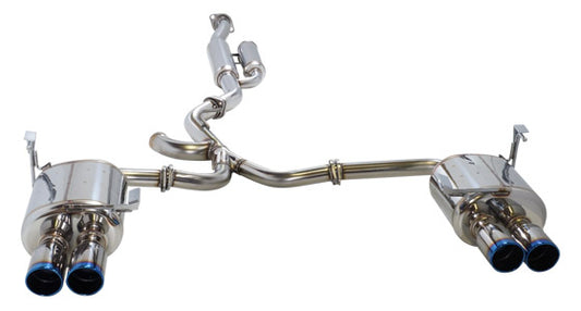 HKS "Legamax" Ti-Tip Catback for Subaru Impreza GVB & GVF (07-11)