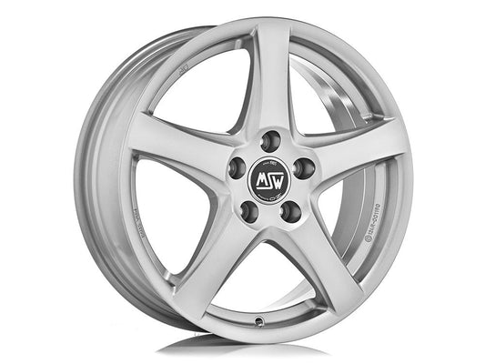 MSW 78 17x6.5" 5x112 ET41, Full Silver