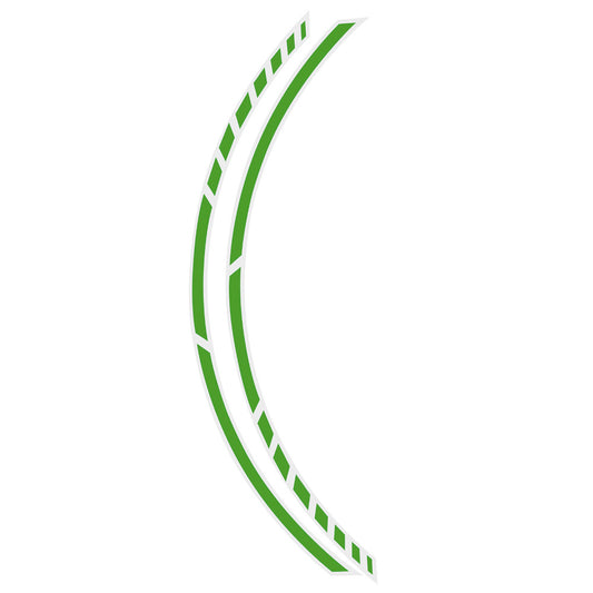 Foliatec Racing Green Pin-Striping Design