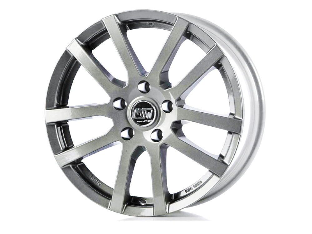 MSW 22 16x6.5" 5x108 ET42, Full Silver