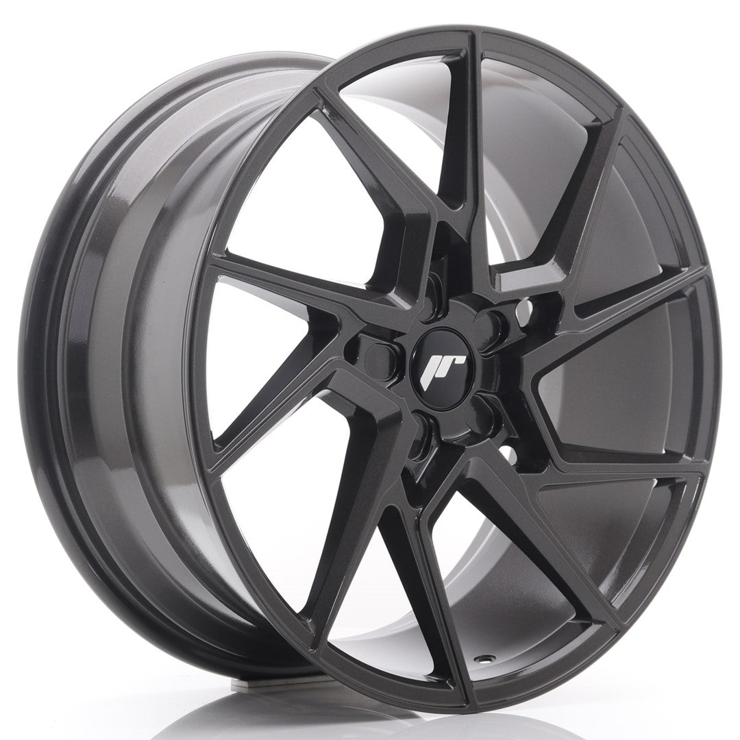 Japan Racing JR-33 Extreme Concave 20x9" (5 hole custom PCD) ET40-48, Hyper Gray