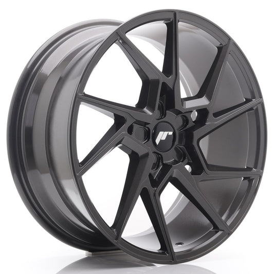 Japan Racing JR-33 Extreme Concave 20x9" (5 hole custom PCD) ET40-48, Hyper Gray