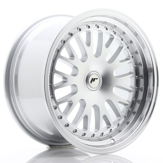 Japan Racing JR-10 17x9" (4 & 5 hole custom PCD) ET25-30, Silver