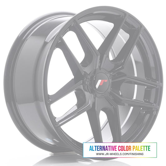 Japan Racing JR-25 18x8.5" (5 hole custom PCD) ET20-40, Custom Finish