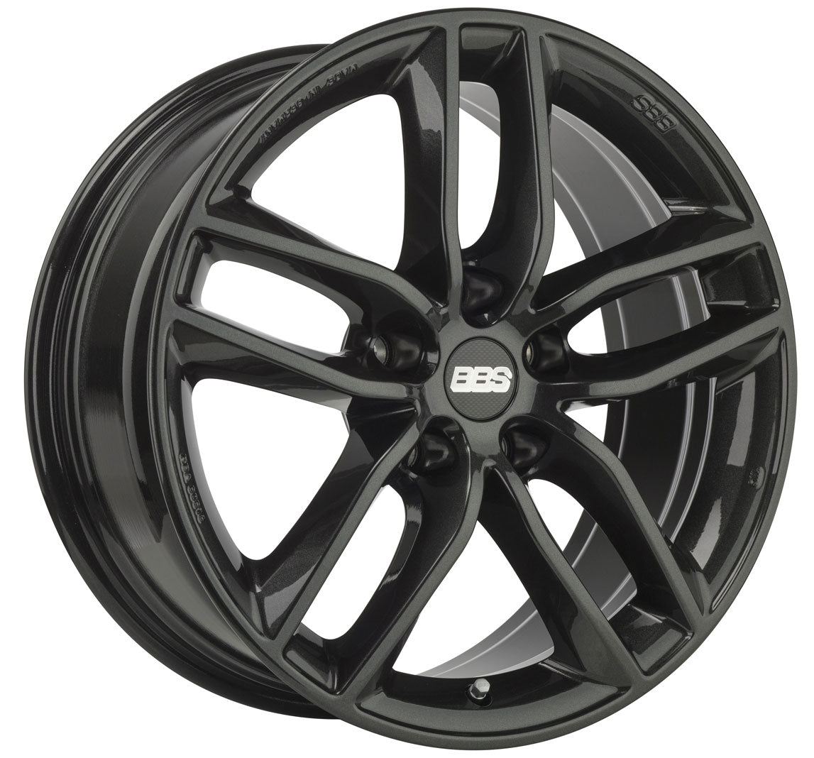 BBS SX 17x7.5" 5x108 ET45, Crystal Black (SX0304)