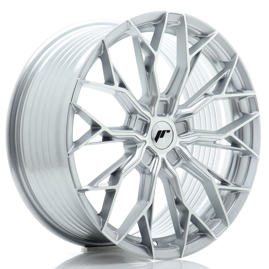 Japan Racing JR-49 19x8" (5 hole custom PCD) ET20-40, Machined Silver