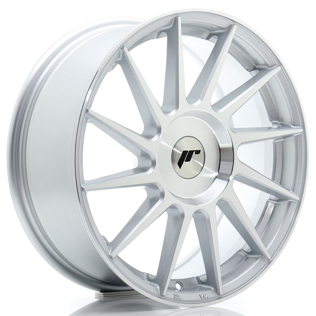 Japan Racing JR-22 17x7" (4 & 5 hole custom PCD) ET20-40, Silver
