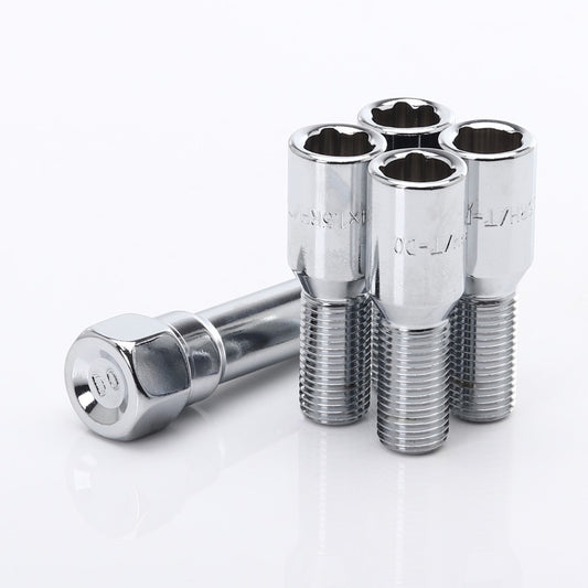Silver ATB1 Anti-Theft Locking Bolts M14x1.25 (Set of 4)