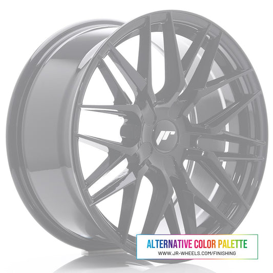 Japan Racing JR-28 18x8.5" (5 hole custom PCD) ET20-40, Custom Finish