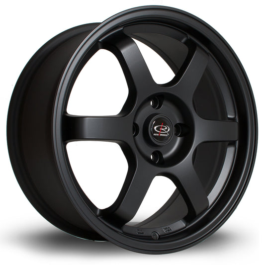 Rota Grid 17x7.5" 5x100 ET45, Flat Black