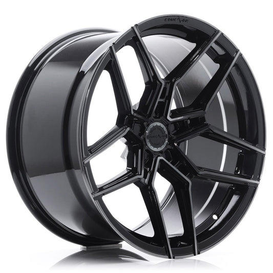 Concaver CVR5 19x8" (5 hole custom PCD) ET20-40, Double Tinted Black