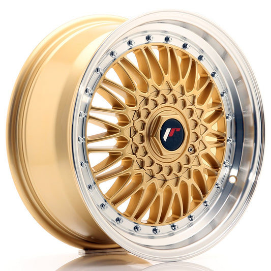 Japan Racing JR-9 17x7.5" (4 & 5 hole custom PCD) ET35, Gold